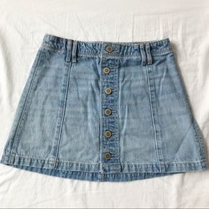 HOLLISTER Denim Mini Skirt